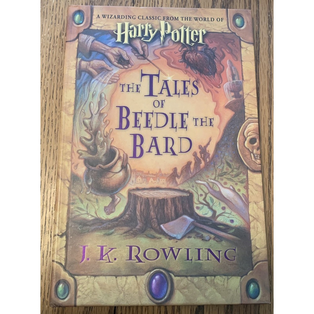 Harry Potter Tales of Beedle the Bard 1st American Ed. Dec 2008 Hardcover Book